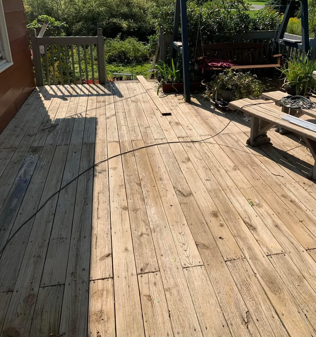 Before Decking Removal
