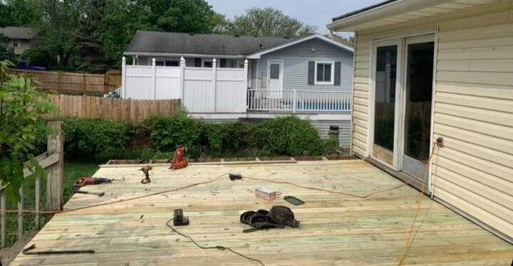 Customer wanted privacy from his neighbor