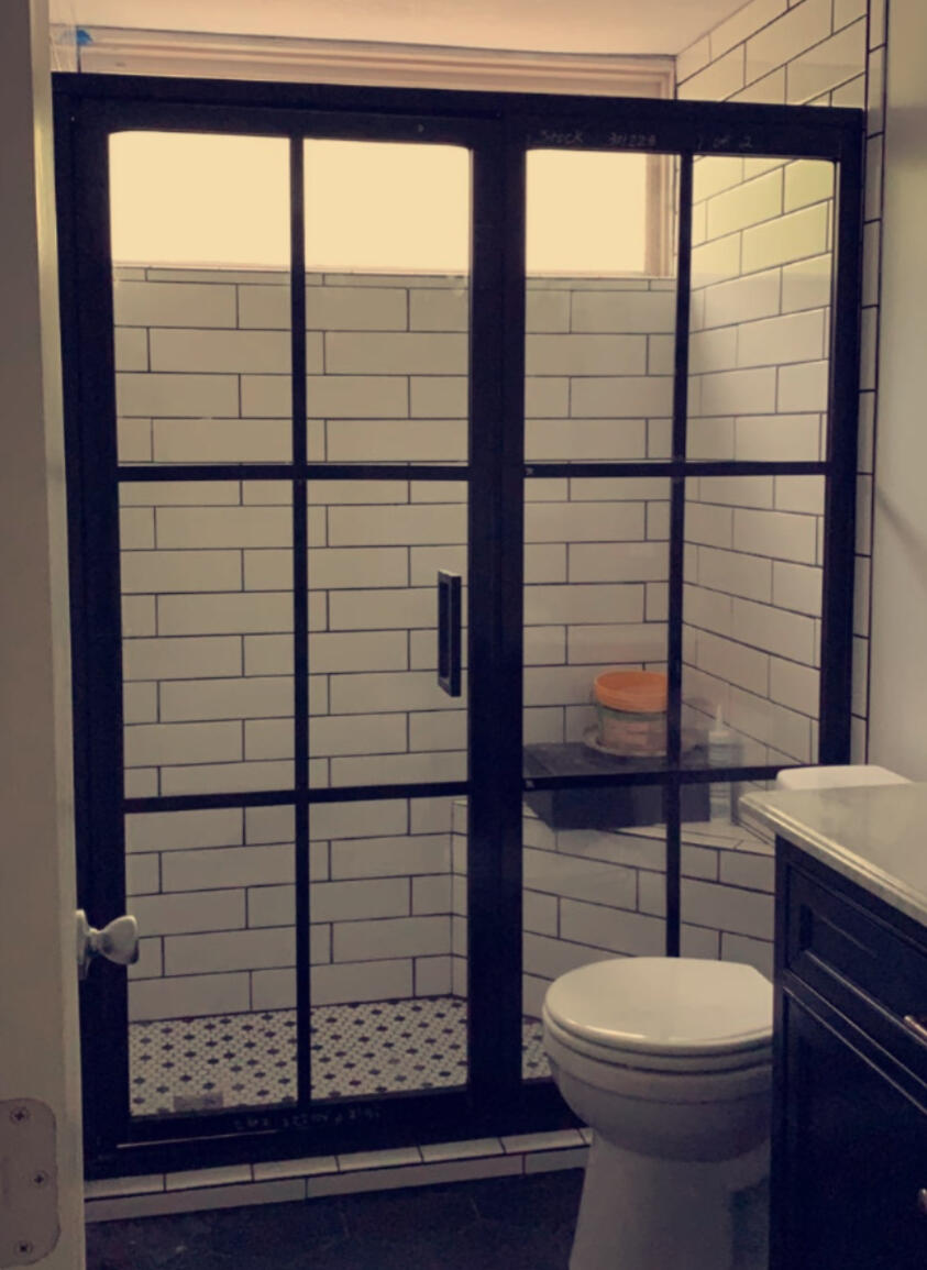 Shower Door Installation